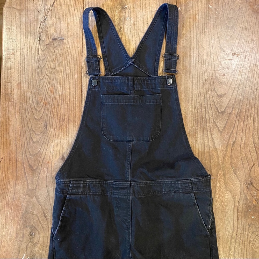ASOS Black Denim Overalls